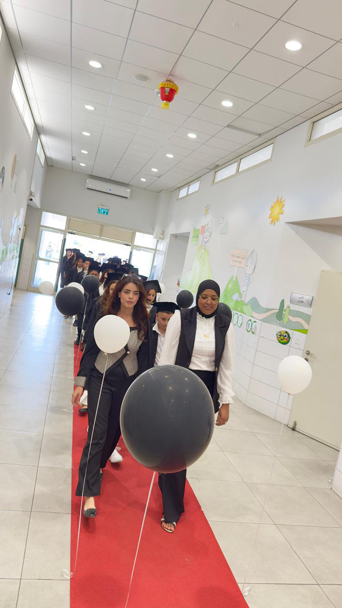 تخريج الفوج الثامن والعشرون في مدرسة المستقبل الابتدائية في جلجولية 